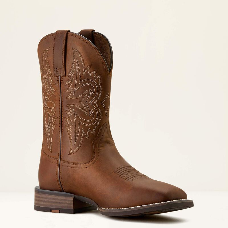 Ariat Botte Cowboy Western Big Rig à bout carré large Homme
