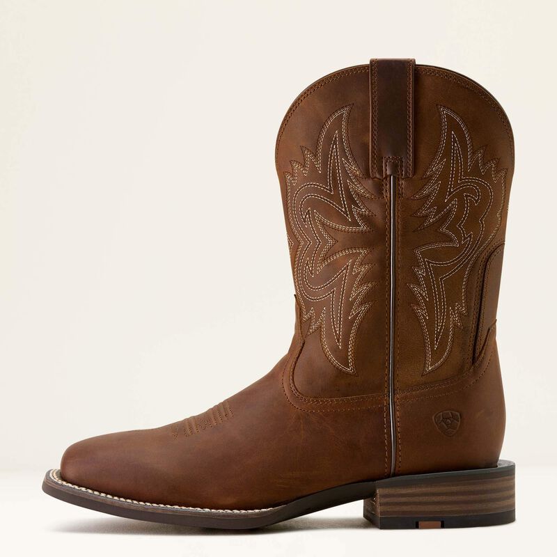 Ariat Botte Cowboy Western Big Rig à bout carré large Homme