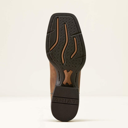 Ariat Botte Western Sport Steer Skull à bout carré large Homme