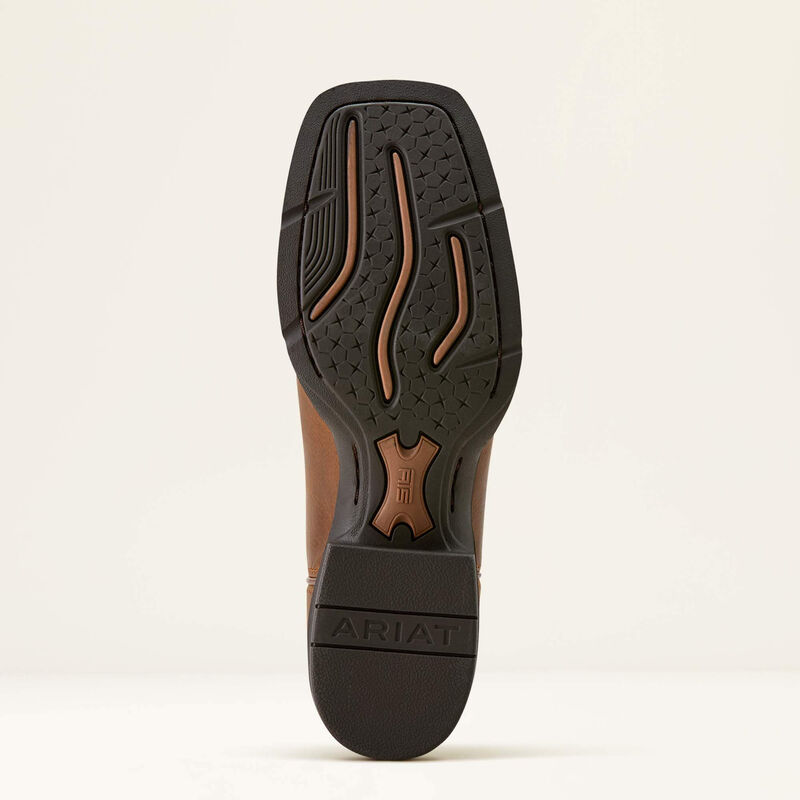 Ariat Botte Western Round Up Filly à bout carré large Femme