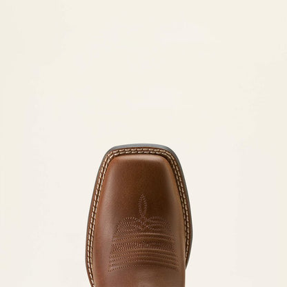 Ariat Botte Western Round Up Filly à bout carré large Femme
