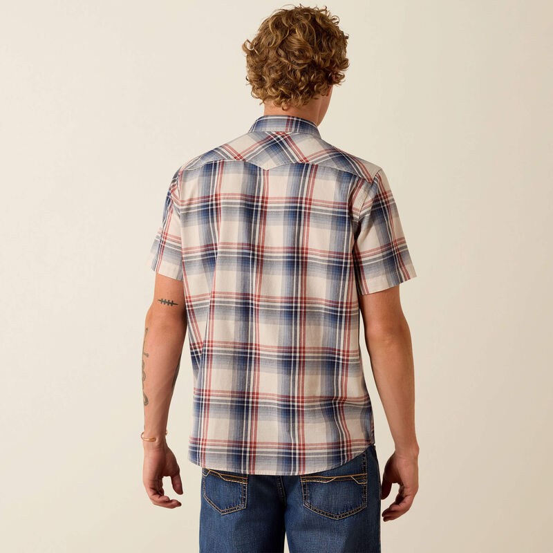 Ariat Chemise ajustée à boutons-pression Retro Haines Homme
