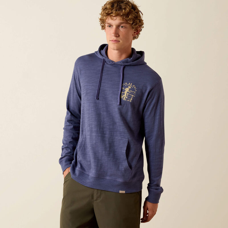 Ariat Hoodie rétro léger Homme Ombre nocturne