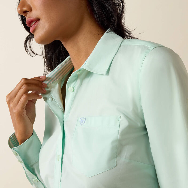 Ariat Chandail Team Kirby Femme Aqua poudré