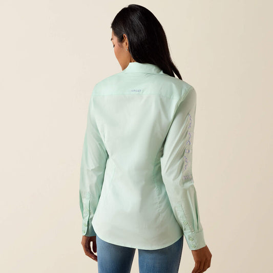 Ariat Chandail Team Kirby Femme Aqua poudré