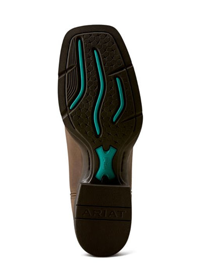 Ariat Botte western Round Up Filly pour femme à bout carré large