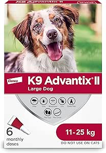 K9 Advantix II pour chien de  11-25Kg