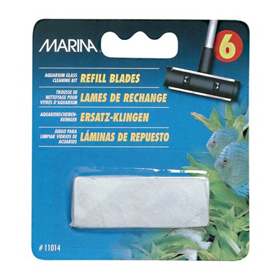 Ma Aq.Glass Cleaning Refill Blades,6Pk-V