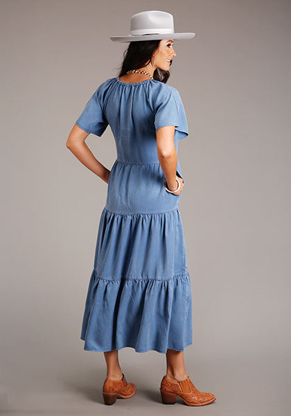 Stetson, Robe Longue en Jean