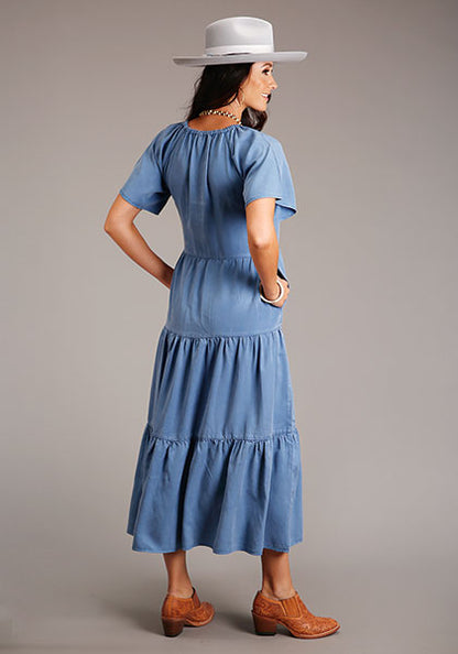 Stetson, Robe Longue en Jean