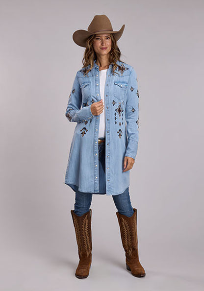 Robe en denim pour femme Stetson