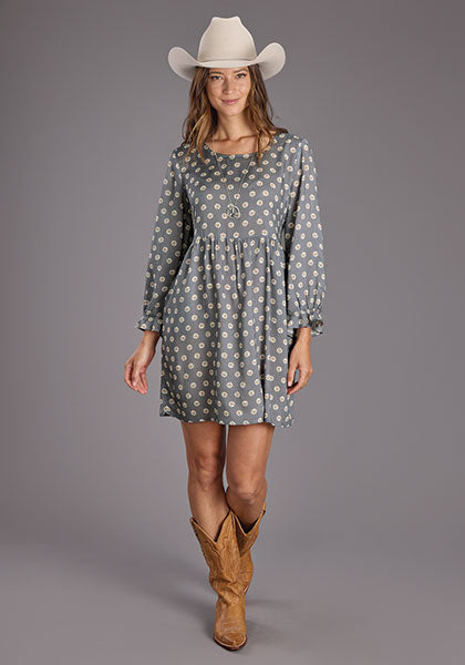 Tin Haul Robe pour femmes – STETSON PRINTS  Modèle : 2440 "Horse Pennies"  Tissu : rayonne imprimée