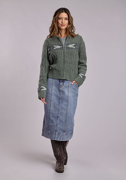 Jupe en Jeans Pour Femme