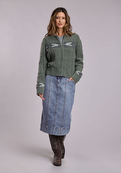 Jupe en Jeans Pour Femme