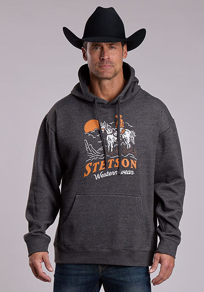 STETSON HOODIE STETSON HOMME À CHEVAL