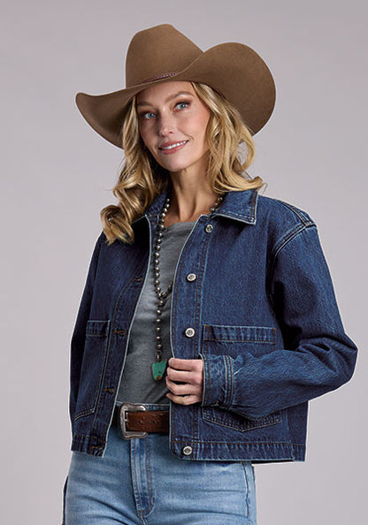 Veste en jeans  pour femme Stetson