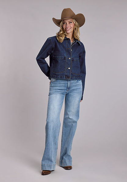Veste en jeans  pour femme Stetson