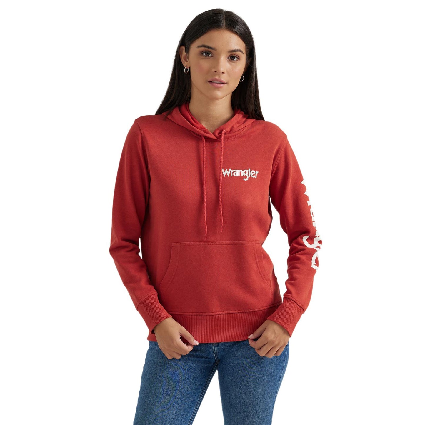 Wrangler® Retro® Americana Sweat à capuche pour femme - Rust