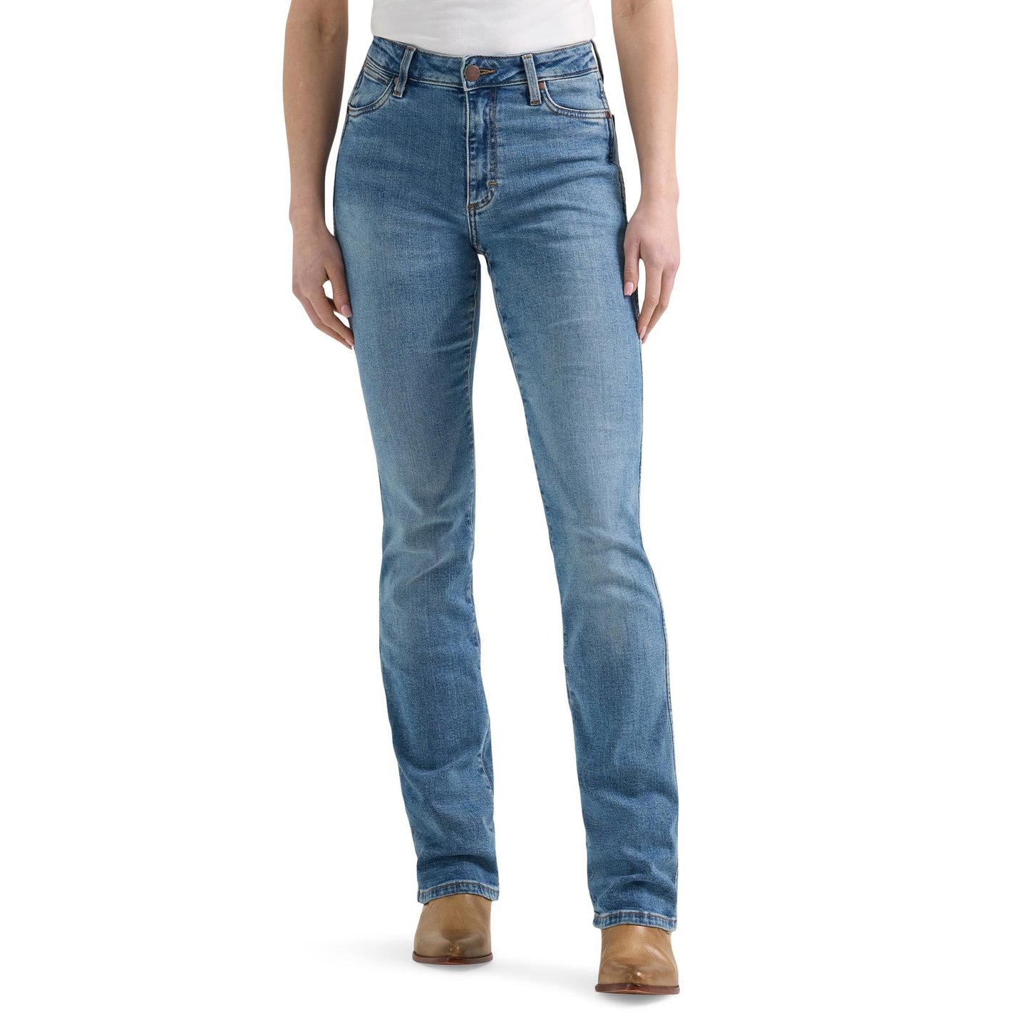Wrangler Retro Jean Bailey Bootcut Taille Haute Ember pour Femme