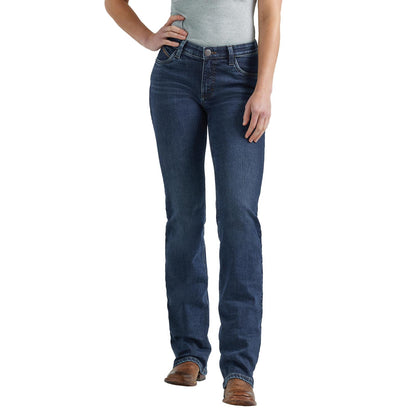 Wrangler Ultimate Riding Jean Willow Bootcut Taille mi-haute Traci pour Femme