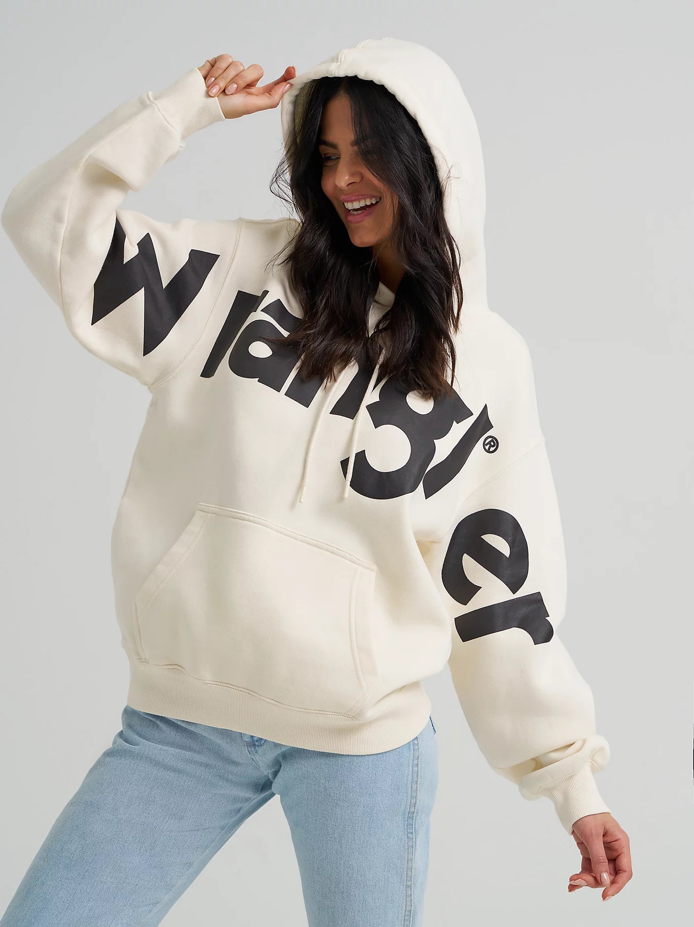 Wrangler Retro Western Vintage Coton Ouaté Blanc pour femme