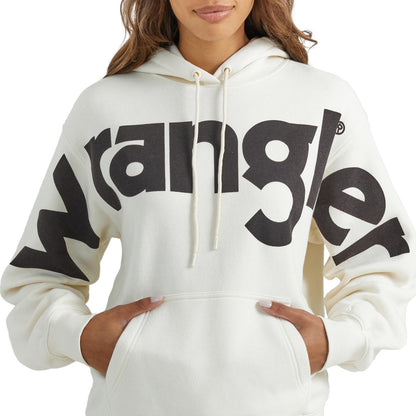 Wrangler Retro Western Vintage Coton Ouaté Blanc pour femme