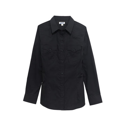 Wrangler Retro Chemise pour femme Noire