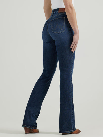 Wrangler Jean Bootcut Taille Haute Bespoke pour femme Lacey
