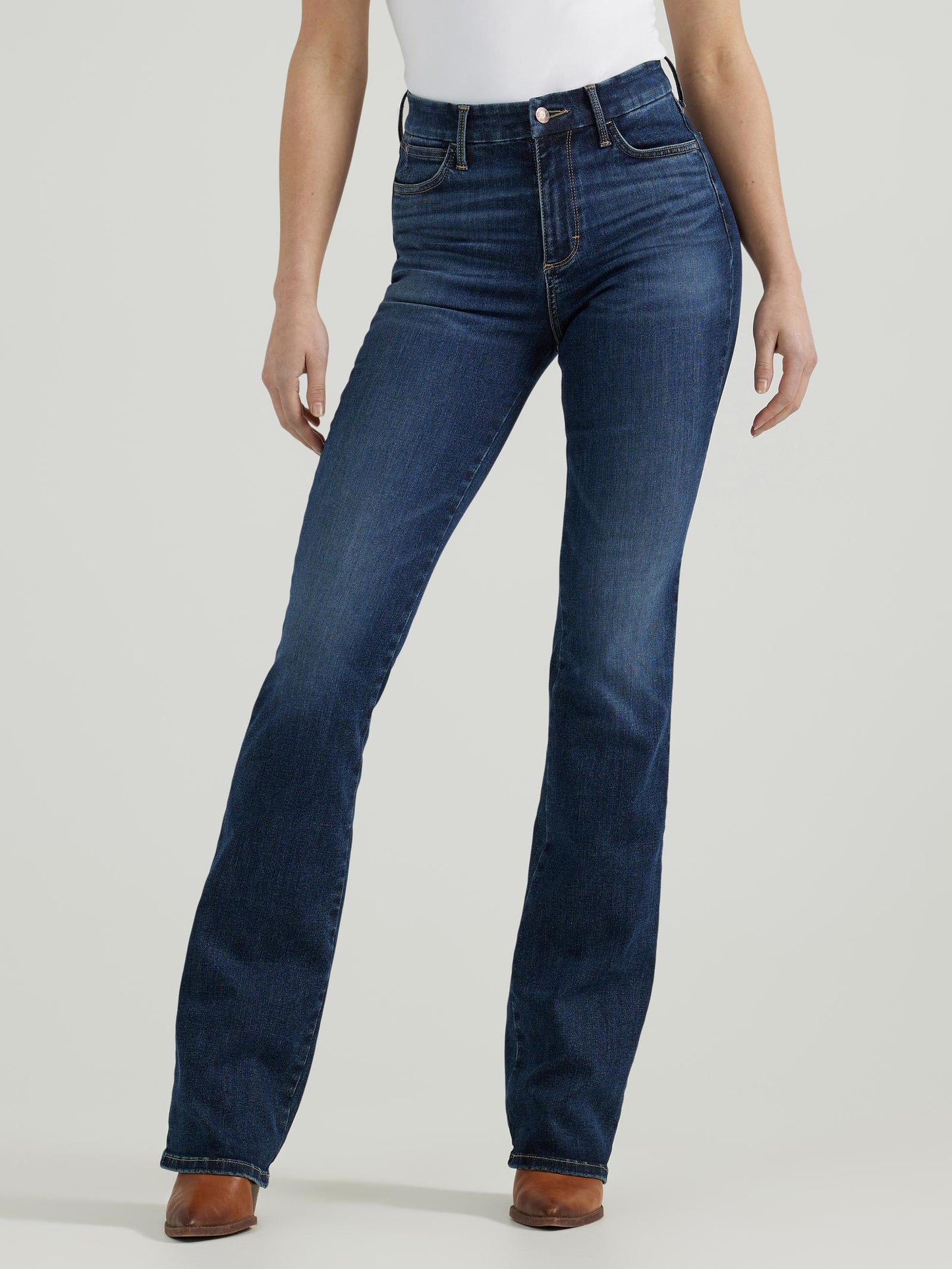 Wrangler Jean Bootcut Taille Haute Bespoke pour femme Lacey