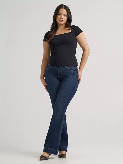 Wrangler BESPOKE Jeans pantalons taille haute pour femmes