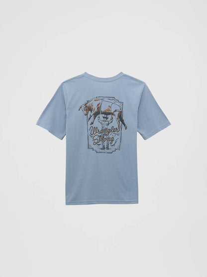 Wrangler Chandail logo Rope avec imprimé pour jeune
