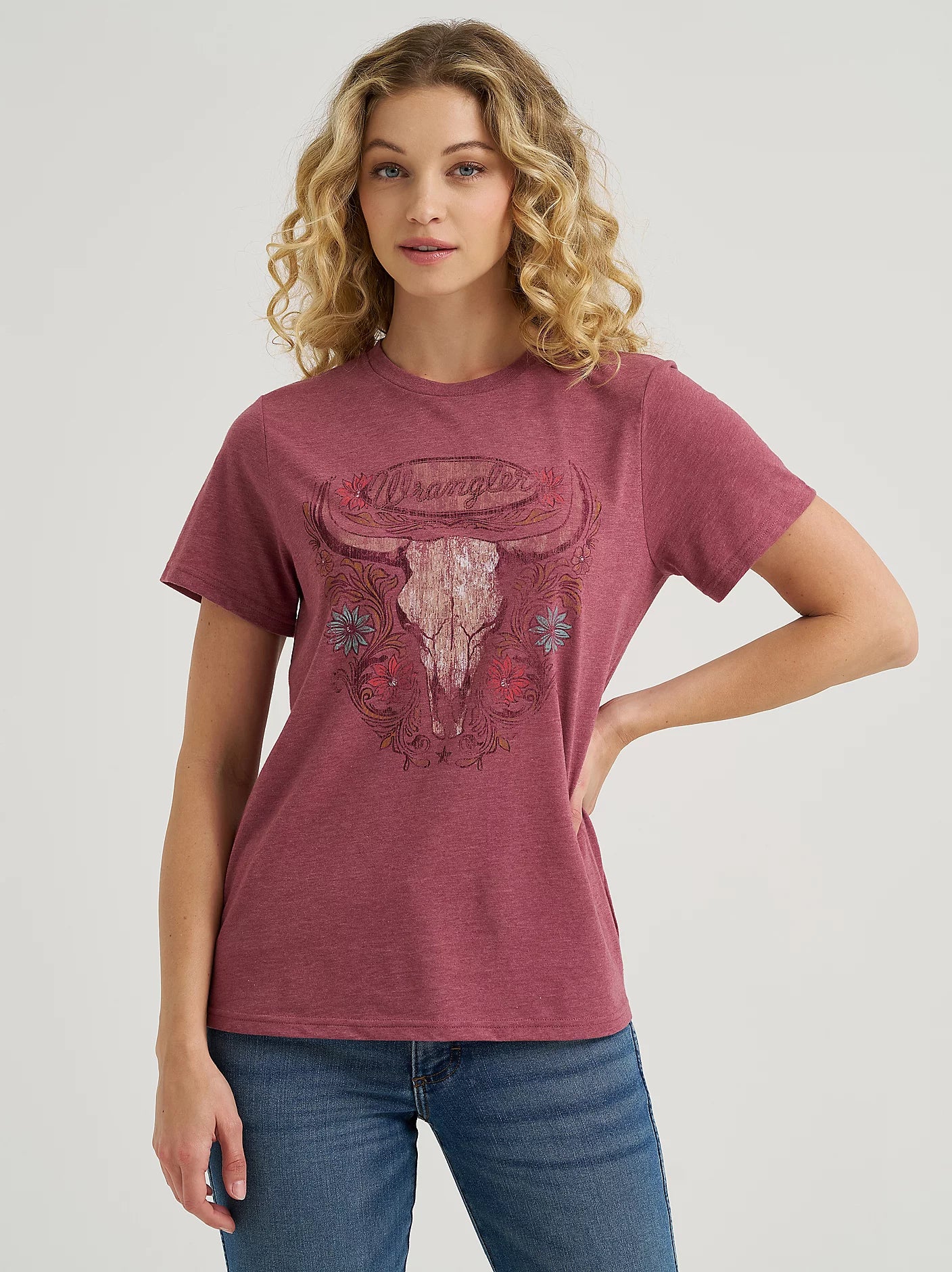 Wrangler Retro Chandail tête de Buffle pour femme