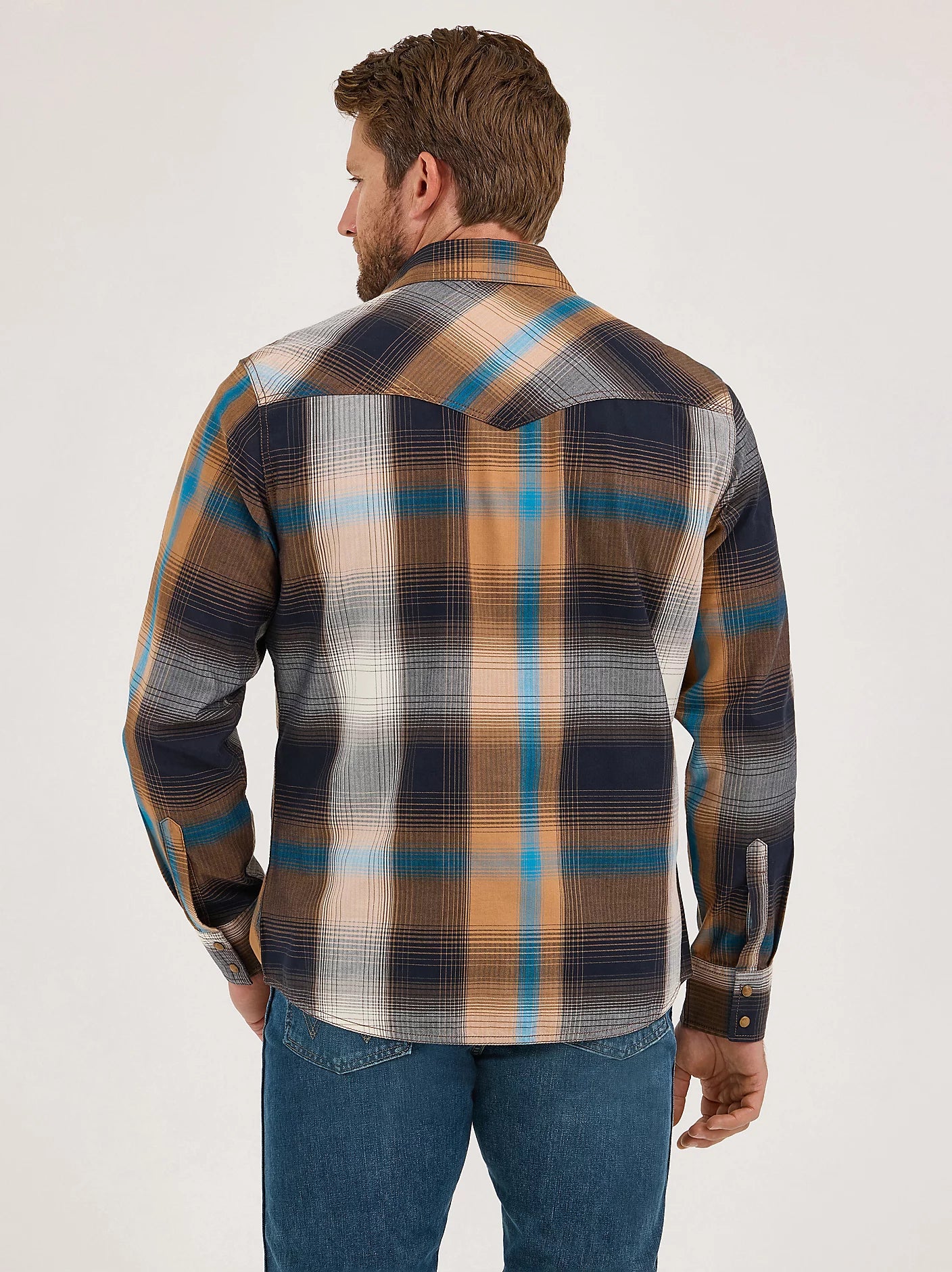 Wrangler Retro Chemise Premium Bold Brown pour Homme