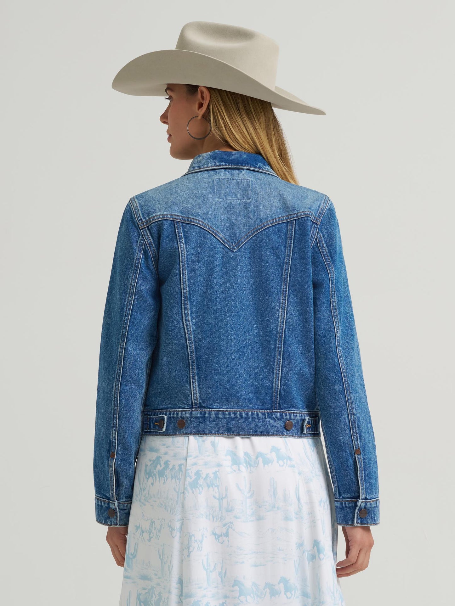 Veste Wrangler® en jean - Denim clair