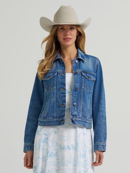Veste Wrangler® en jean - Denim clair
