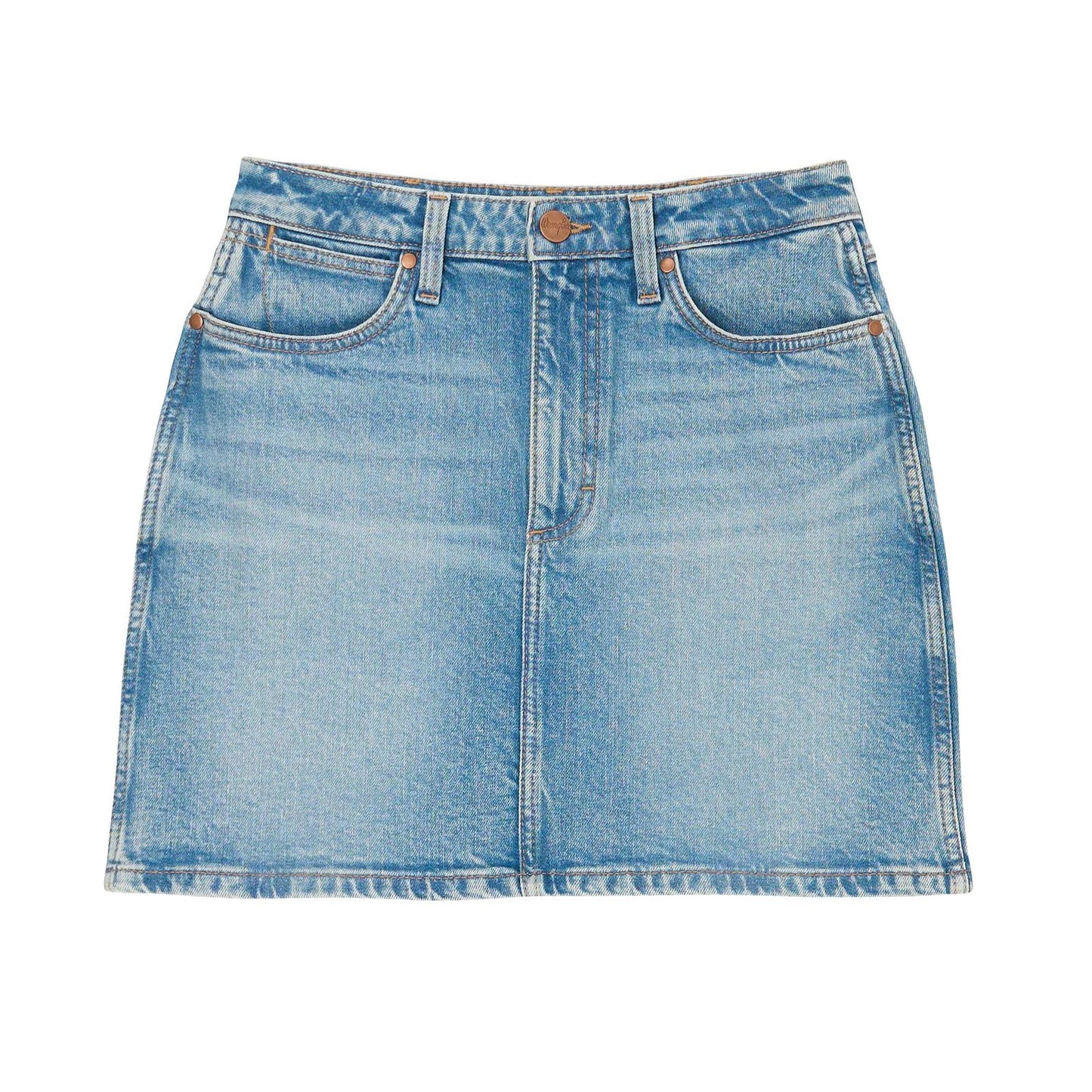 Wrangler Jupe Retro Bailey pour femme – taille haute