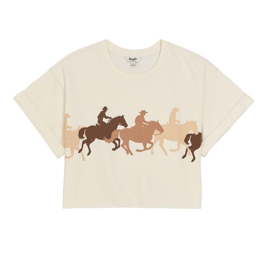 Wrangler Sweat-shirt Retro® Vintage – Crème