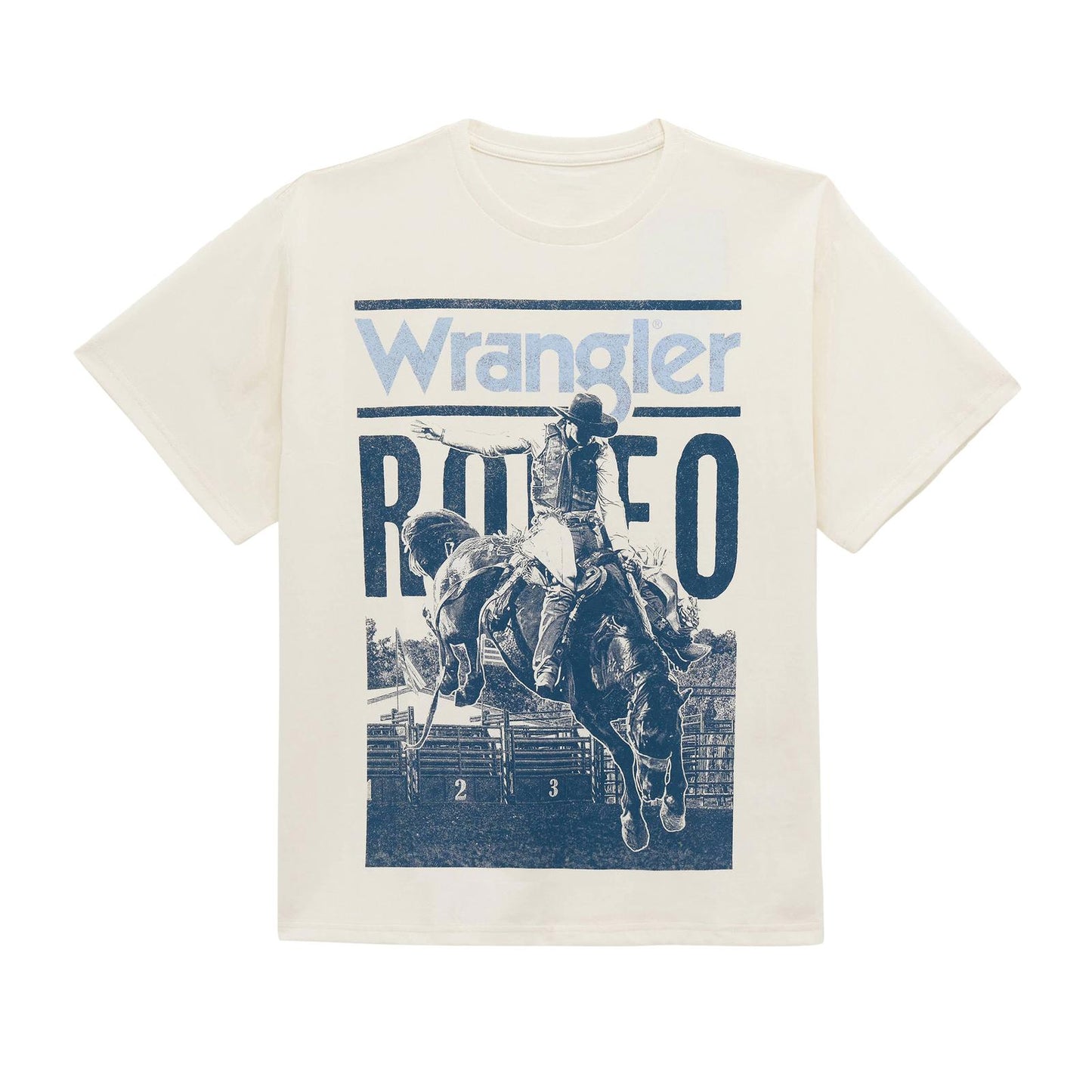 T-shirt à manches courtes à motif rétro® Wrangler - Coupe femme