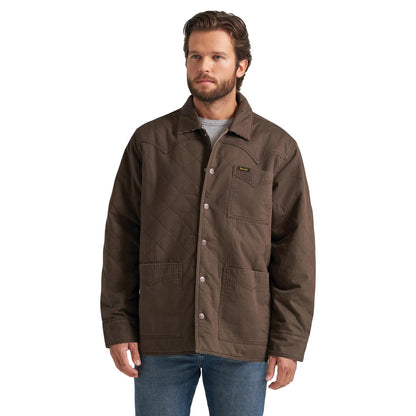 Wrangler Chemise réversible pour Homme - Café