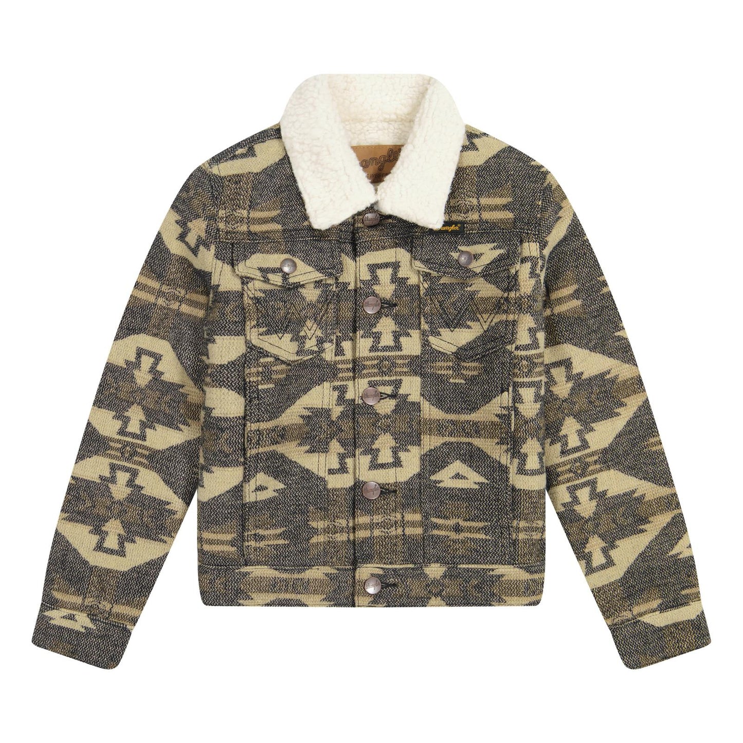Wrangler® Veste Jacquard - Doublée Sherpa - ENFANT