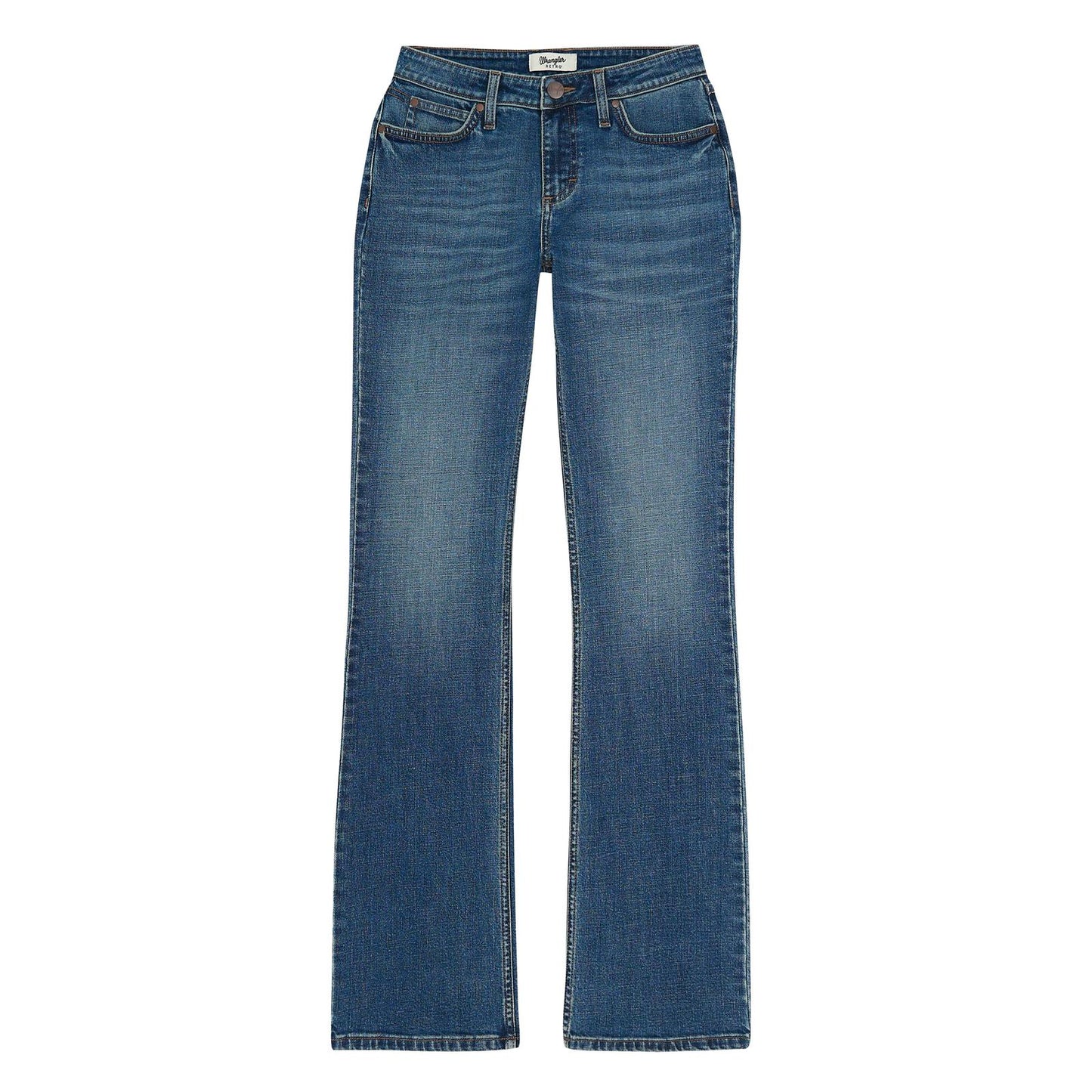 Wrangler Retro® Mae Bootcut Jean – Taille mi-haute – Marina