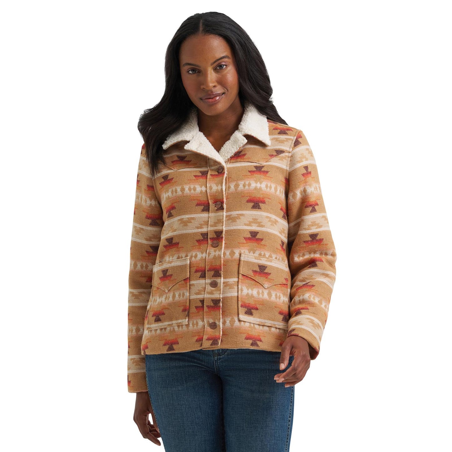 Wrangler Manteau Jaquard rétro®  - Tan