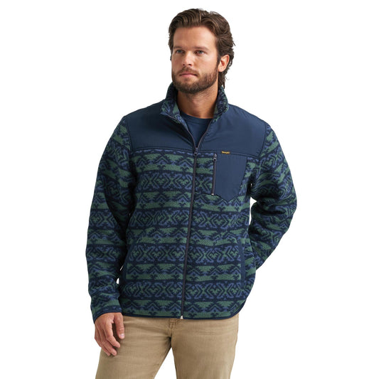 Wrangler® Mixte Sherpa Fermeture Éclair - Forêt Sombre