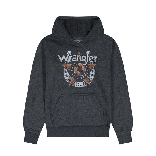 Sweat à capuche Wrangler® Boys - Noir