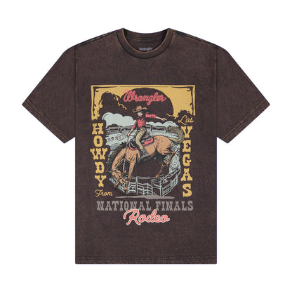 Wrangler Retro® Graphic Short Sleeve T-Shirt - Regular Fit - Phantom Femme