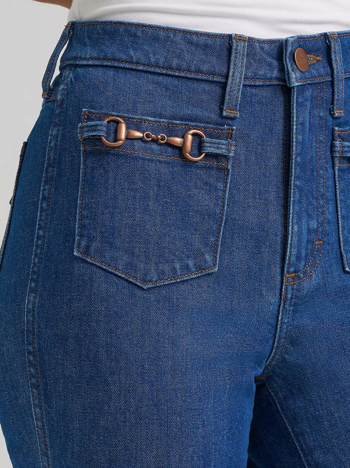 Jeans à gratte-ciel pour femmes Wrangler Retro® Bailey Fashion High Rise