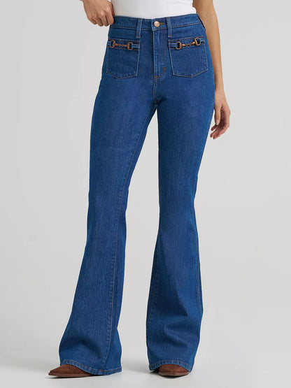 Jeans à gratte-ciel pour femmes Wrangler Retro® Bailey Fashion High Rise