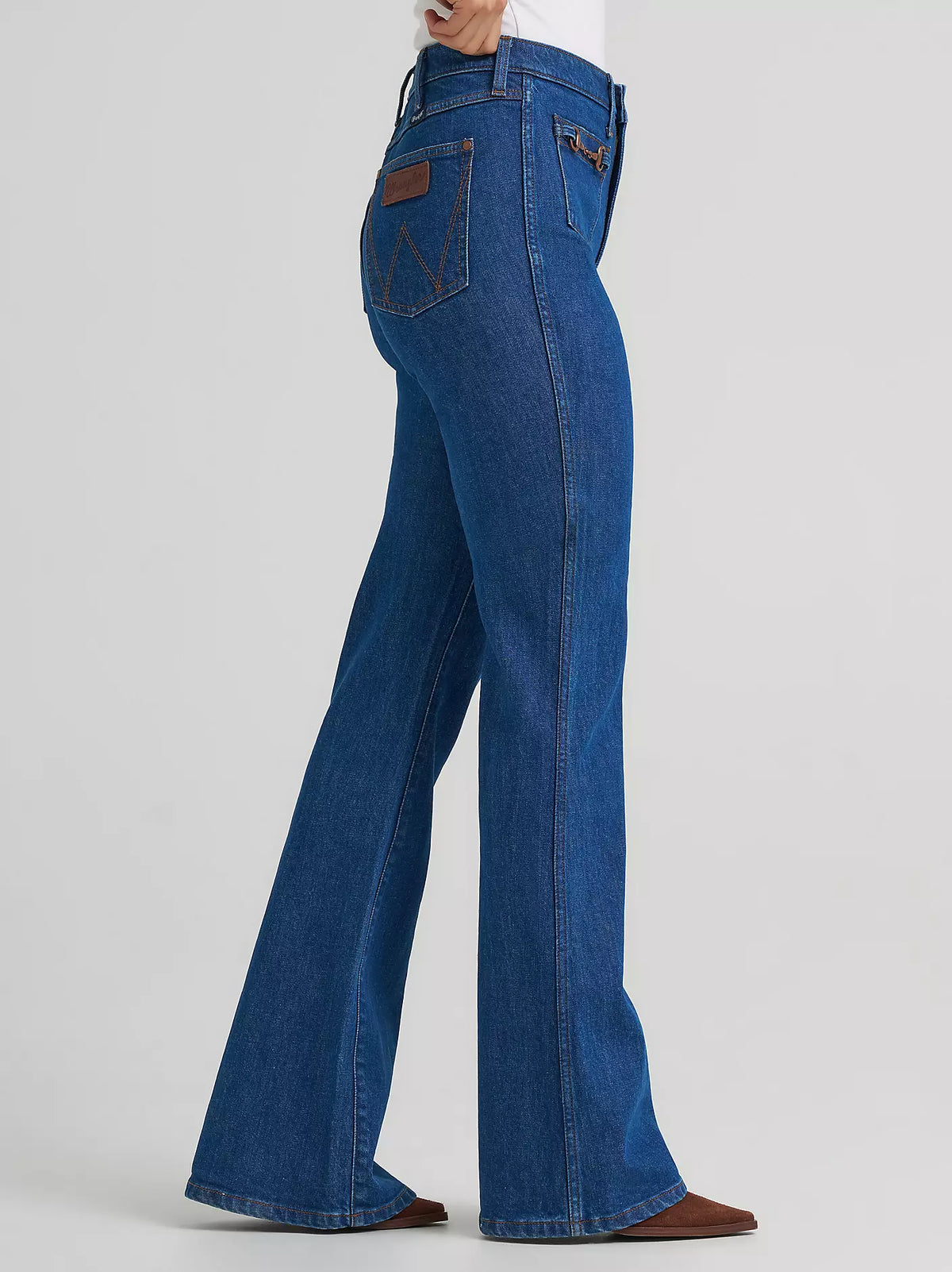 Jeans à gratte-ciel pour femmes Wrangler Retro® Bailey Fashion High Rise
