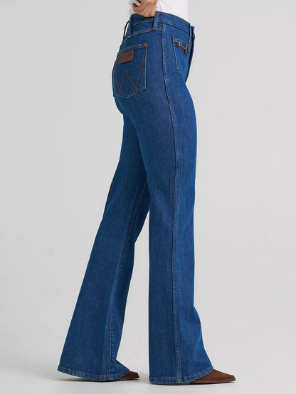Jeans à gratte-ciel pour femmes Wrangler Retro® Bailey Fashion High Rise