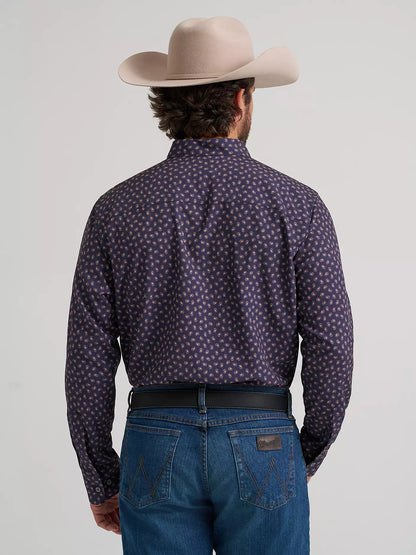 Wrangler Chemise Cody Johnson Performance pour hommes boutonnée